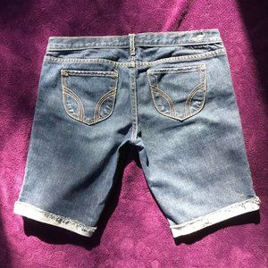 Hollister denim shorts